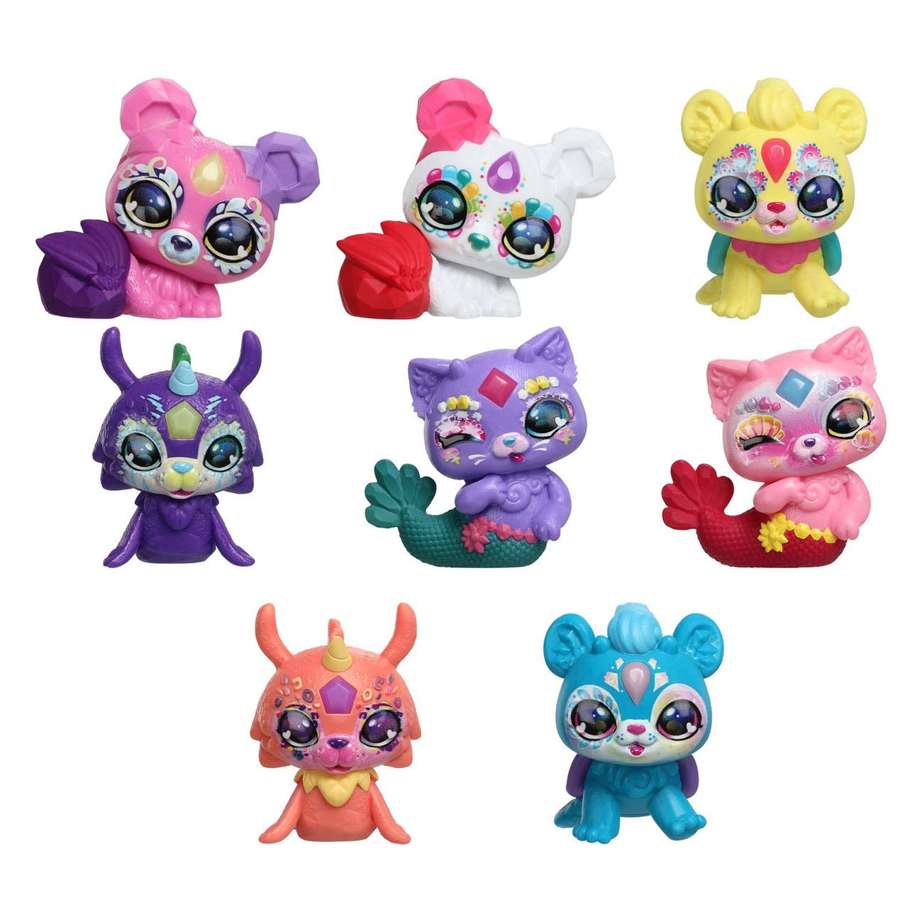 Magic Mixies Mixlings Bruis en Ontdek Ketel Crystal Woods Serie 3, 2-Pack