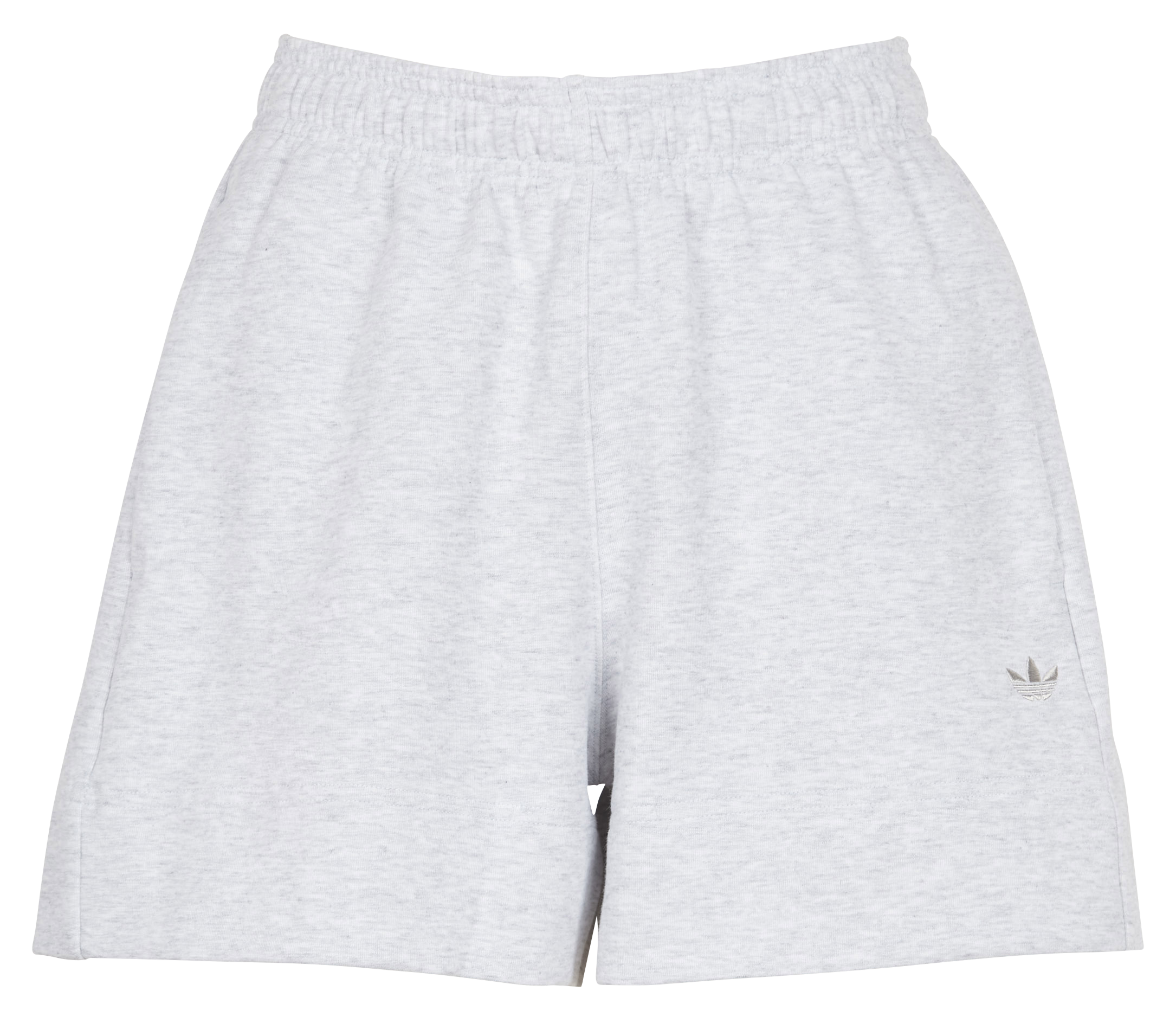 Short ample en coton mélangé | Gris