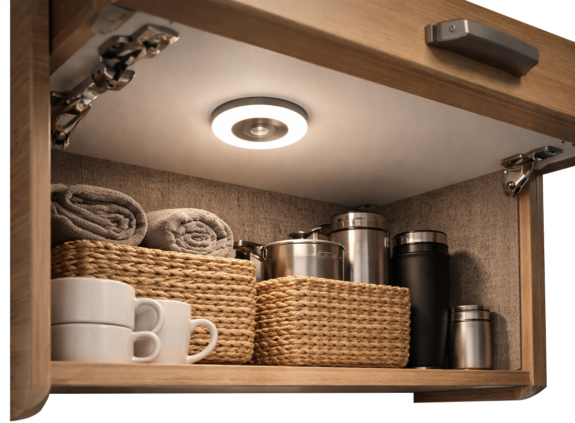 Dometic oplaadbare kastlamp