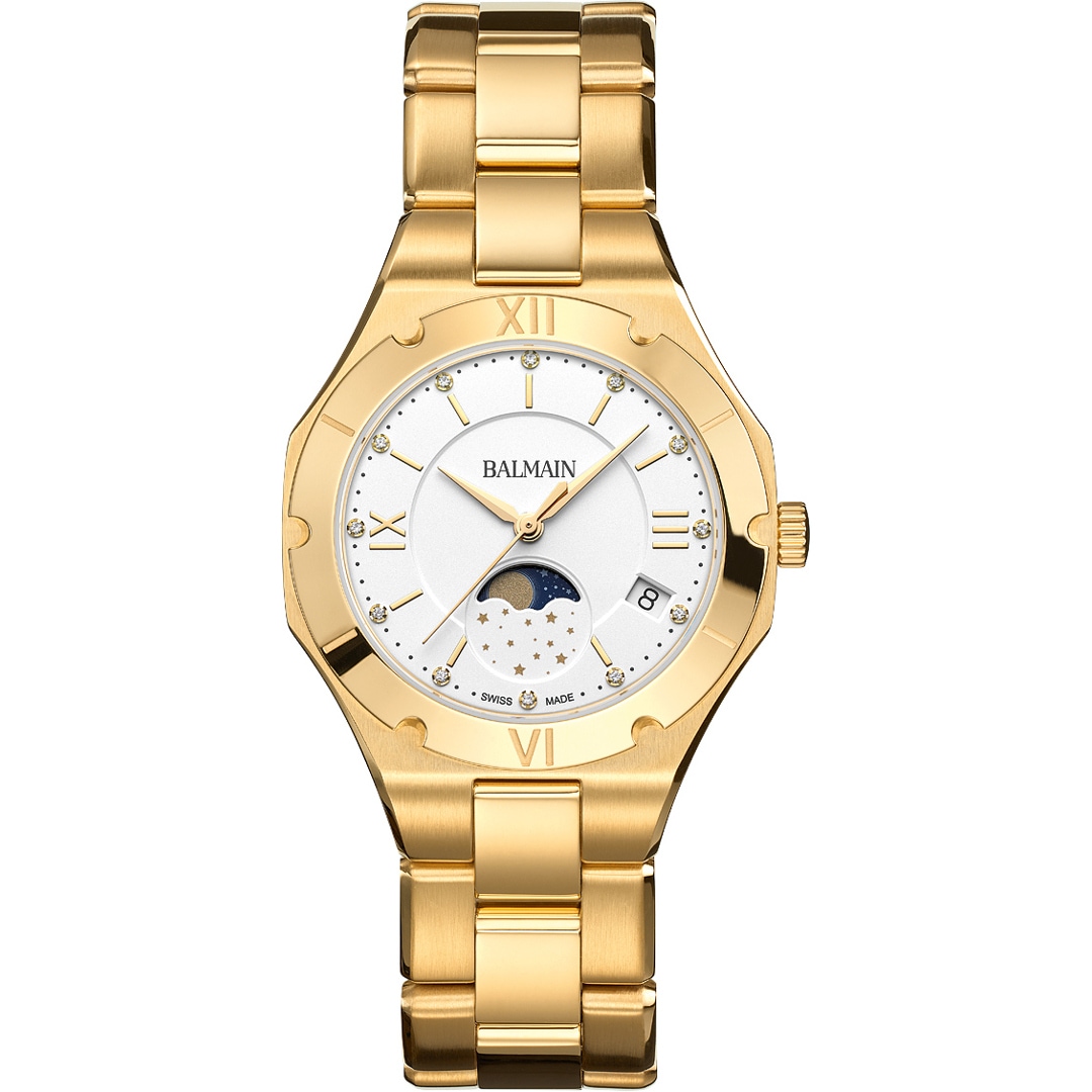 Balmain Be Balmain Moonphase Diamonds 33mm