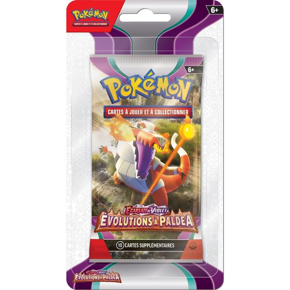 Booster Pokémon Ecarlate et Violet Evolution à Paldea
