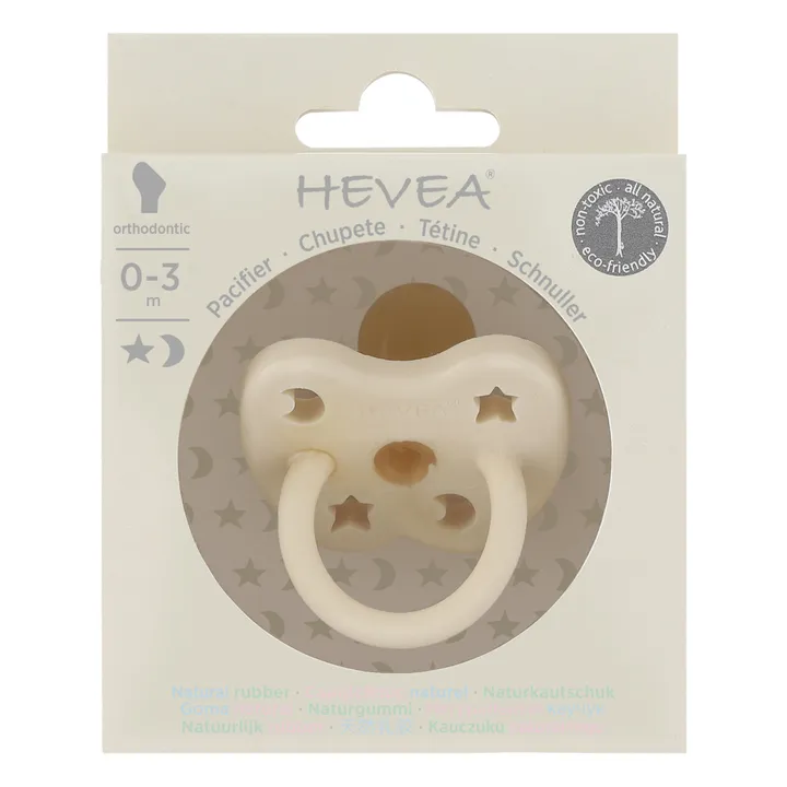 Hevea Tétine physiologique en caoutchouc naturel | Crème
