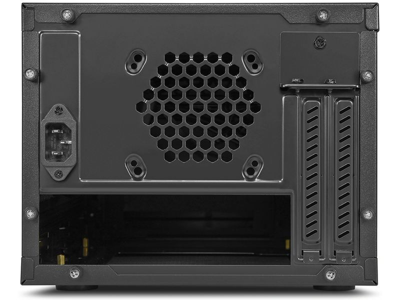 Sharkoon PC-Gehäuse QB One Mini-ITX-PC-Gehäuse mit vorinstalliertem 120-mm-Lüfter