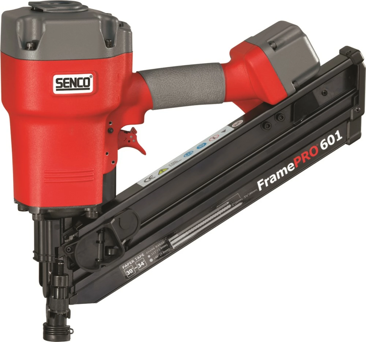 Senco FramePro601 BF/TF Pneumatische D-kop spijker tacker in koffer - 50-90 mm - 4,8-8,3 bar