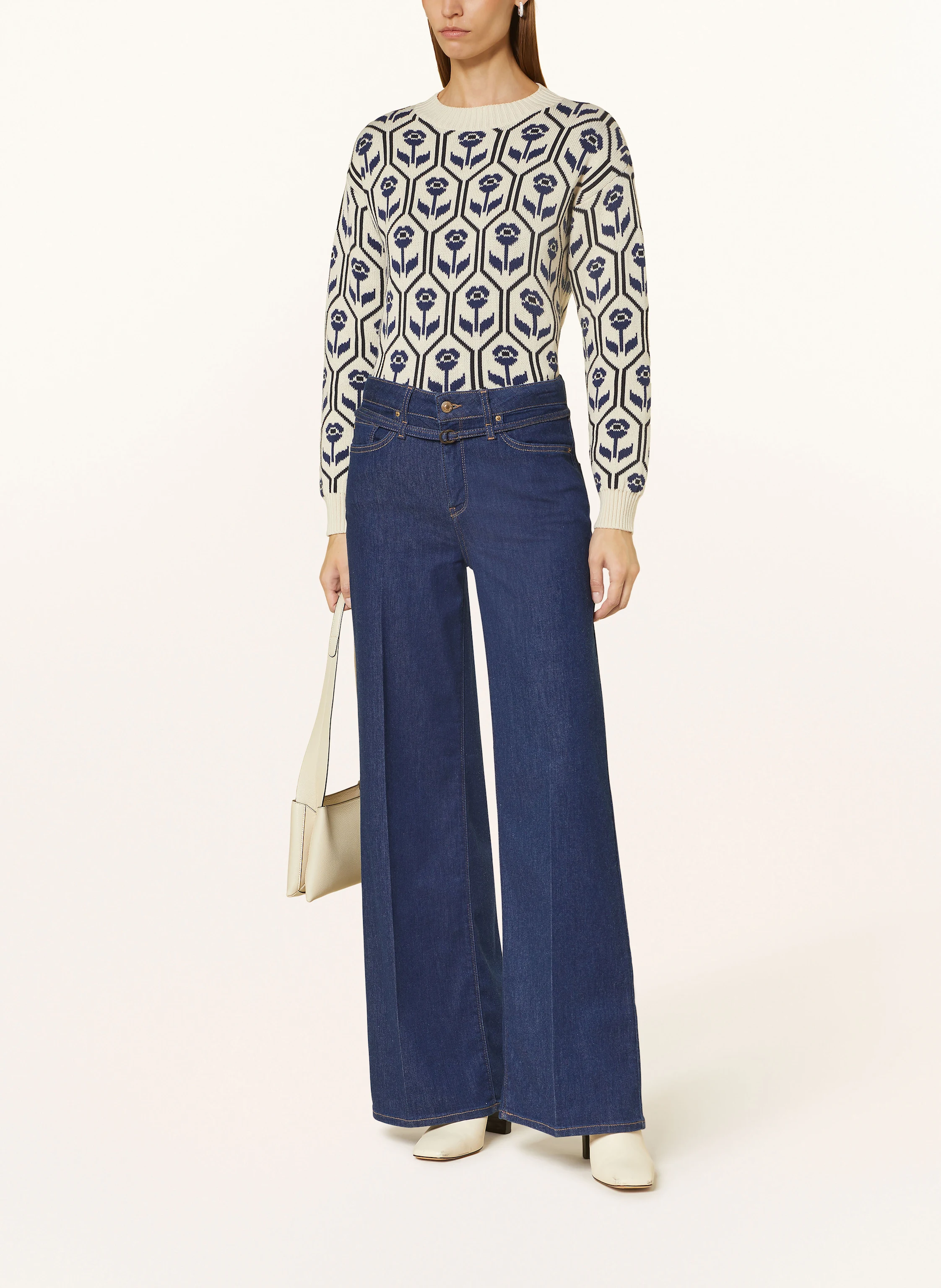 RAFFAELLO ROSSI Flared Jeans SVENTY B
