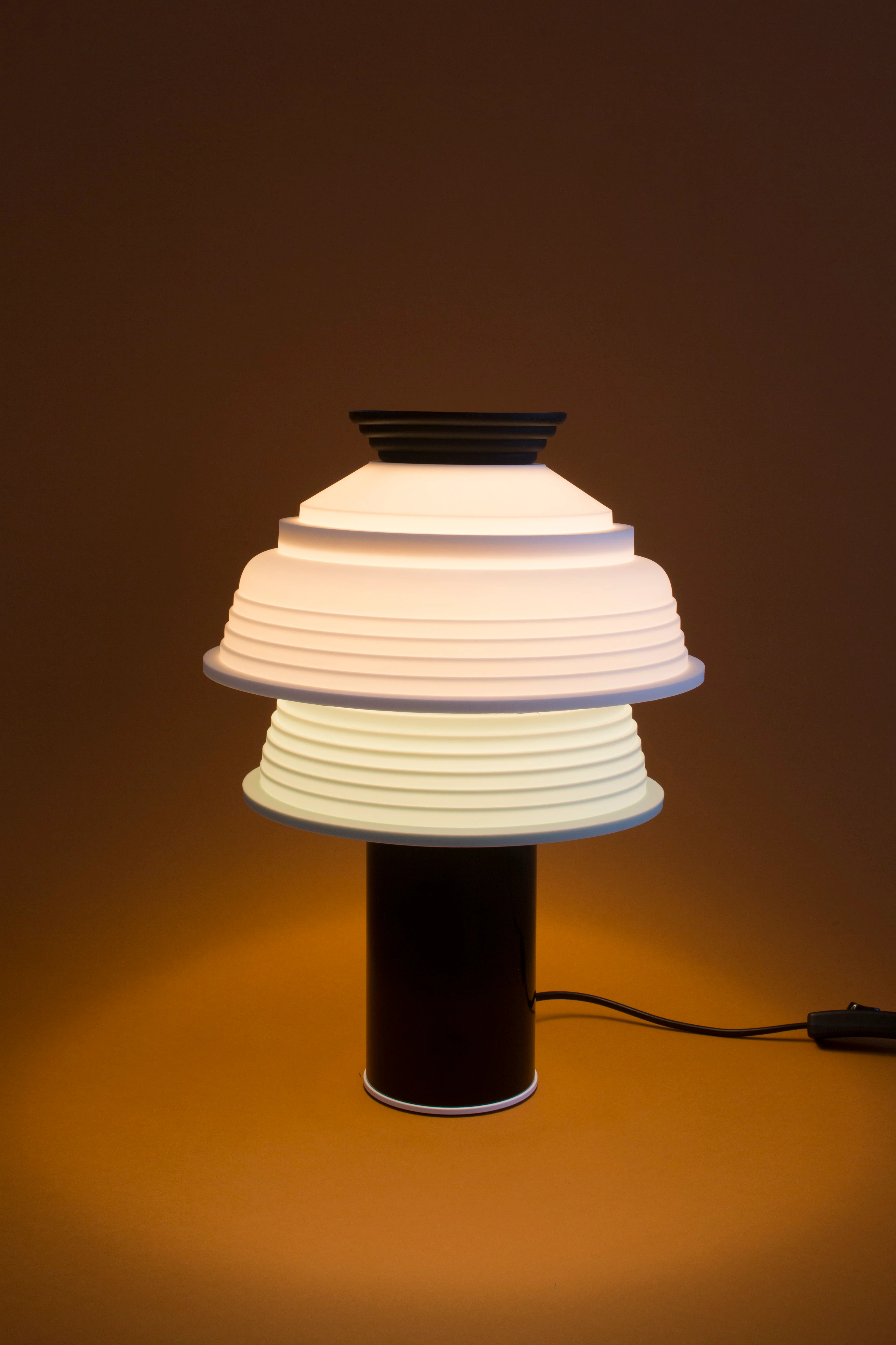 SOWDEN  TL4 bordlampe - hvid/mint/sort