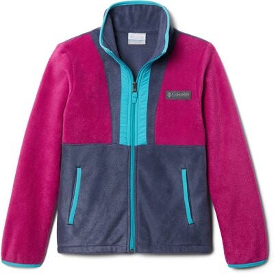 Columbia Back Bowl Full Zip Fleecejakke, Wild Fuchsia