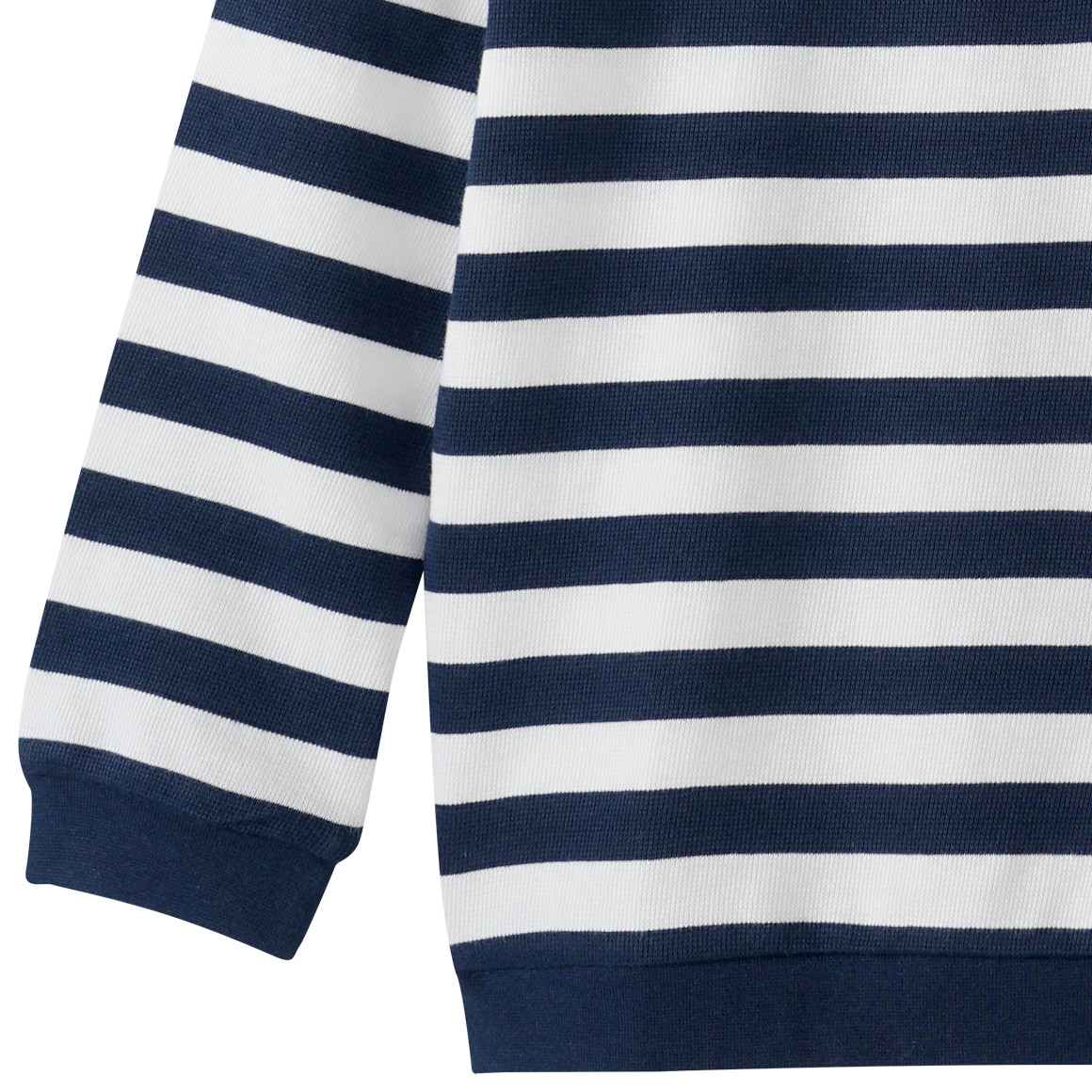 Topolino Jungen Langarmshirt mit Streifen dunkelblau