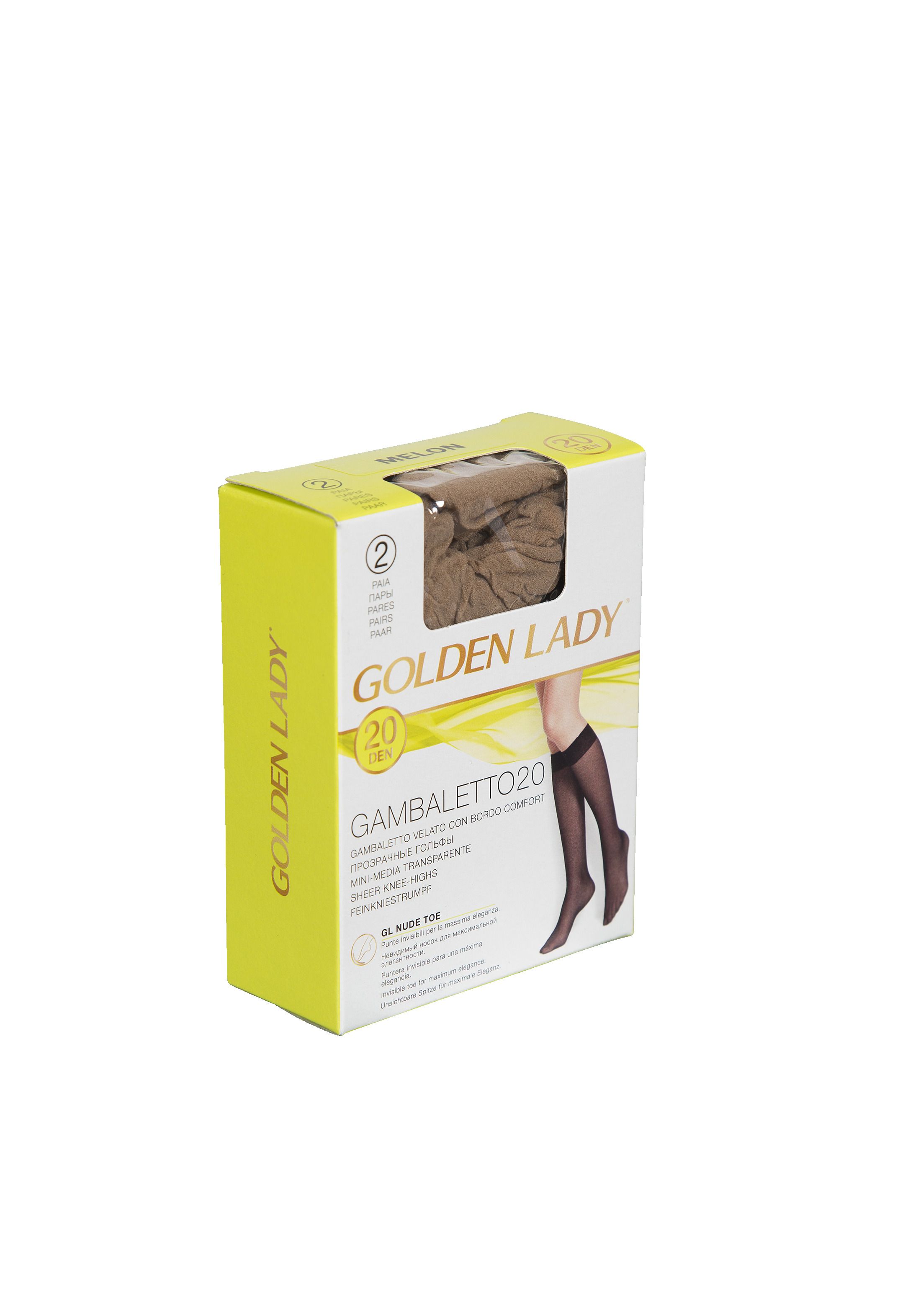 Golden Lady Gambaletto knestrømper