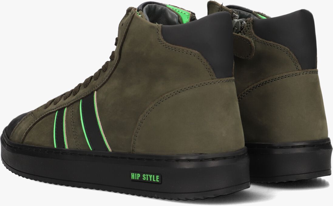 HIP groene hip hoge sneaker h1943