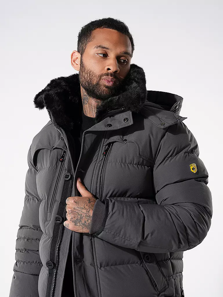 WELLENSTEYN Steppjacke  grau