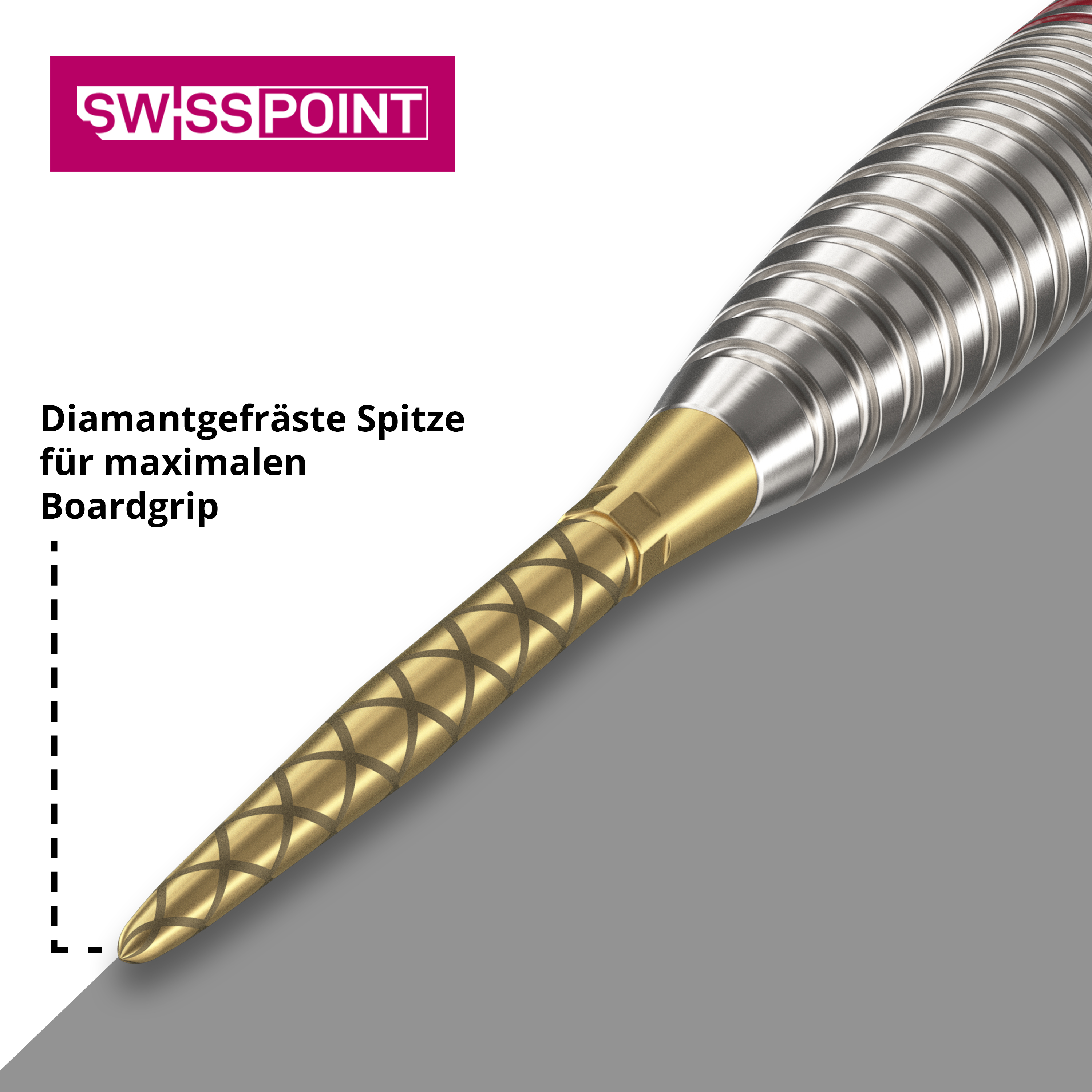 Target - Swiss Point Storm Diamond - Gold
