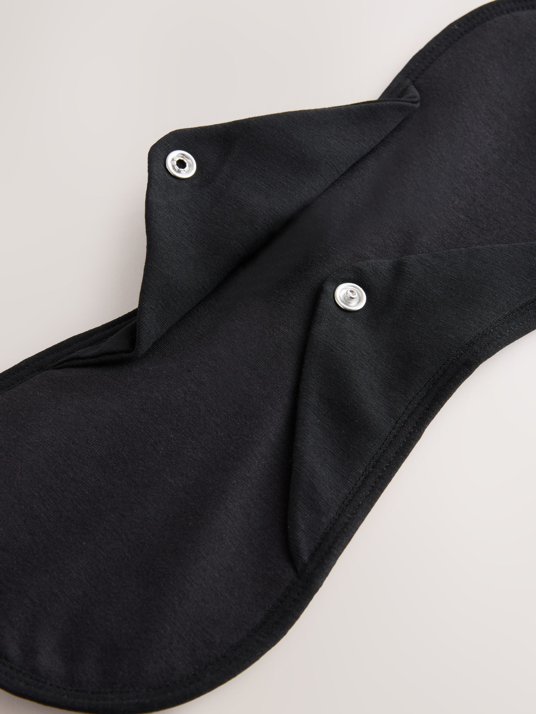 Zwart - Zware menstruatie slips met waszak 3 verpakking