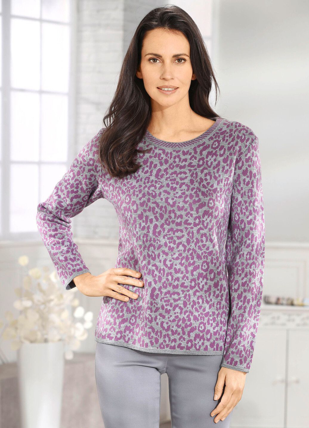 Pullover mit Schurwolle