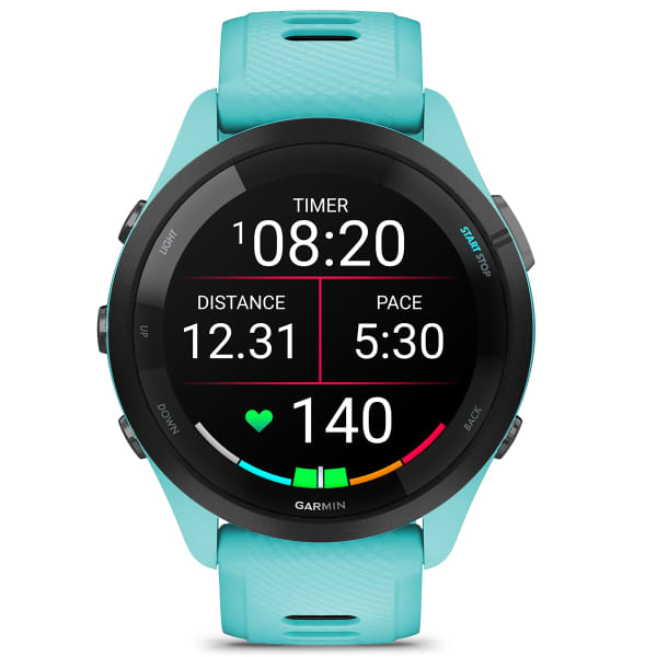 Montre cardio GPS GARMIN FORERUNNER 265 AQUA