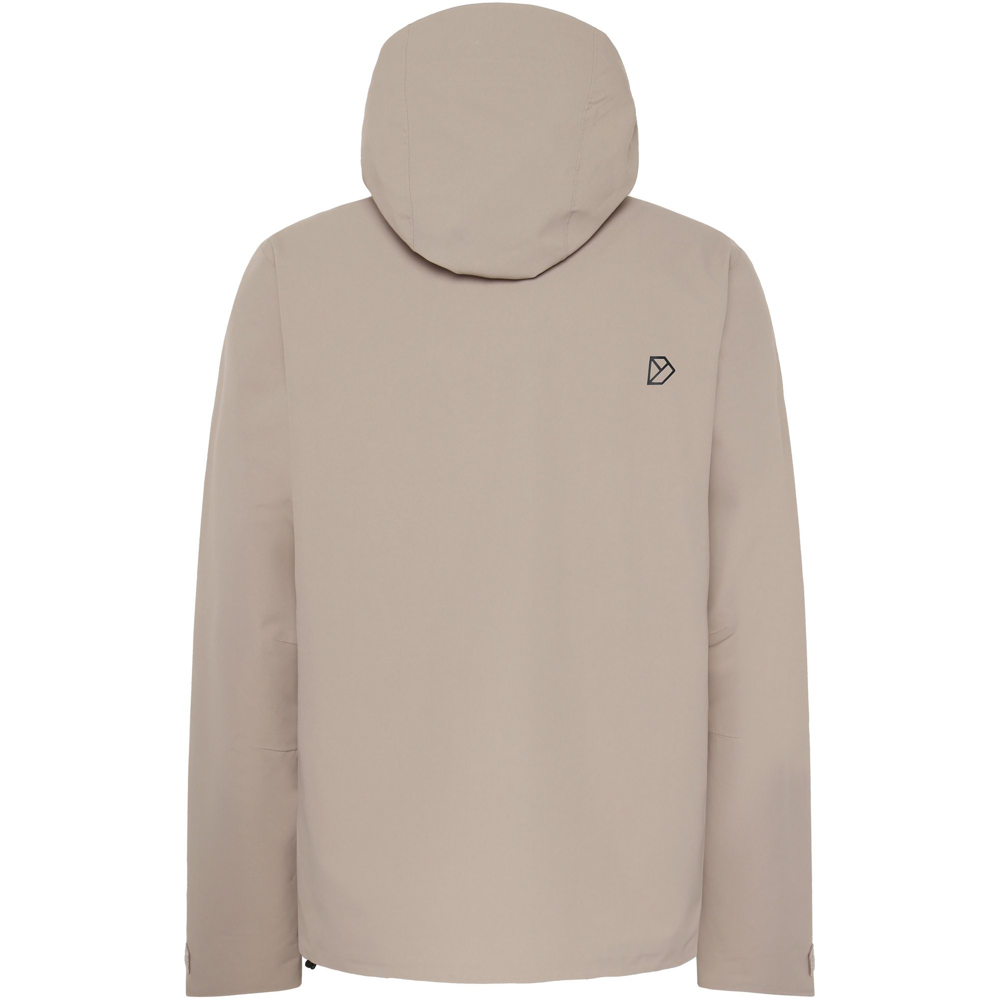 Didriksons Basil 4 Hardshelljacke Herren ash brown