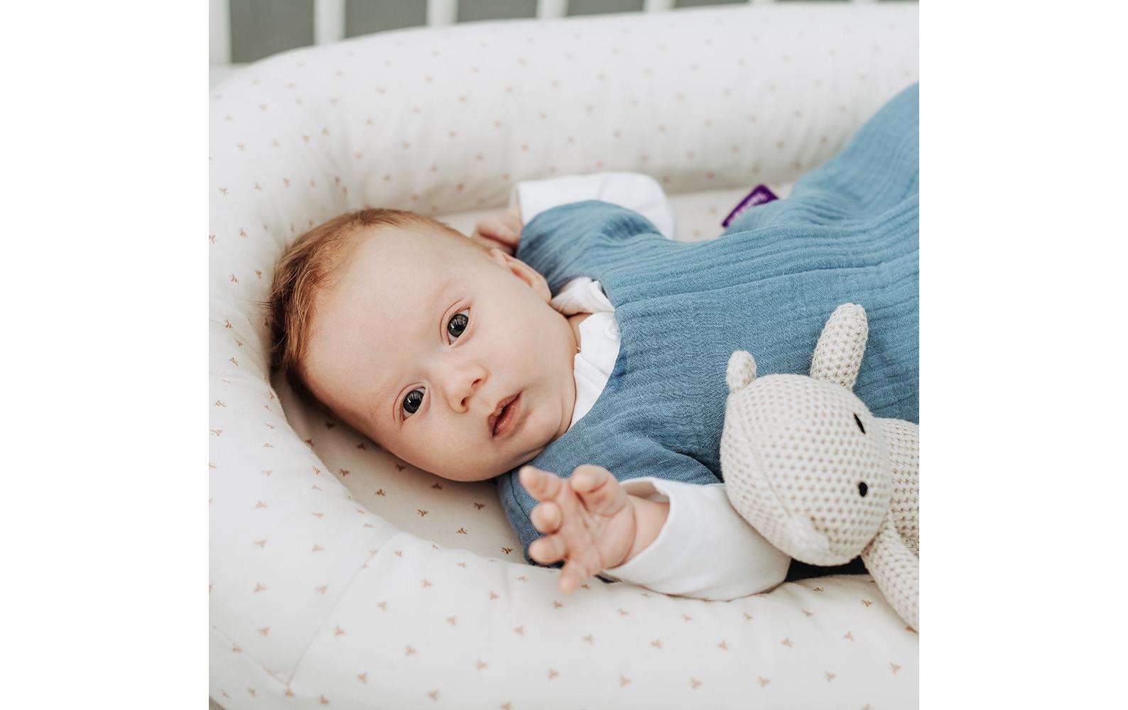 Babynest Home Comfort Twister BeigeLiegehilfe für Babys