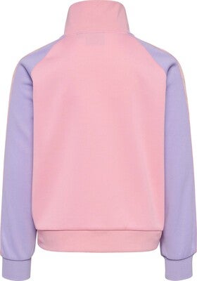 Hummel Daily Zip T-skjorte, Candy Pink