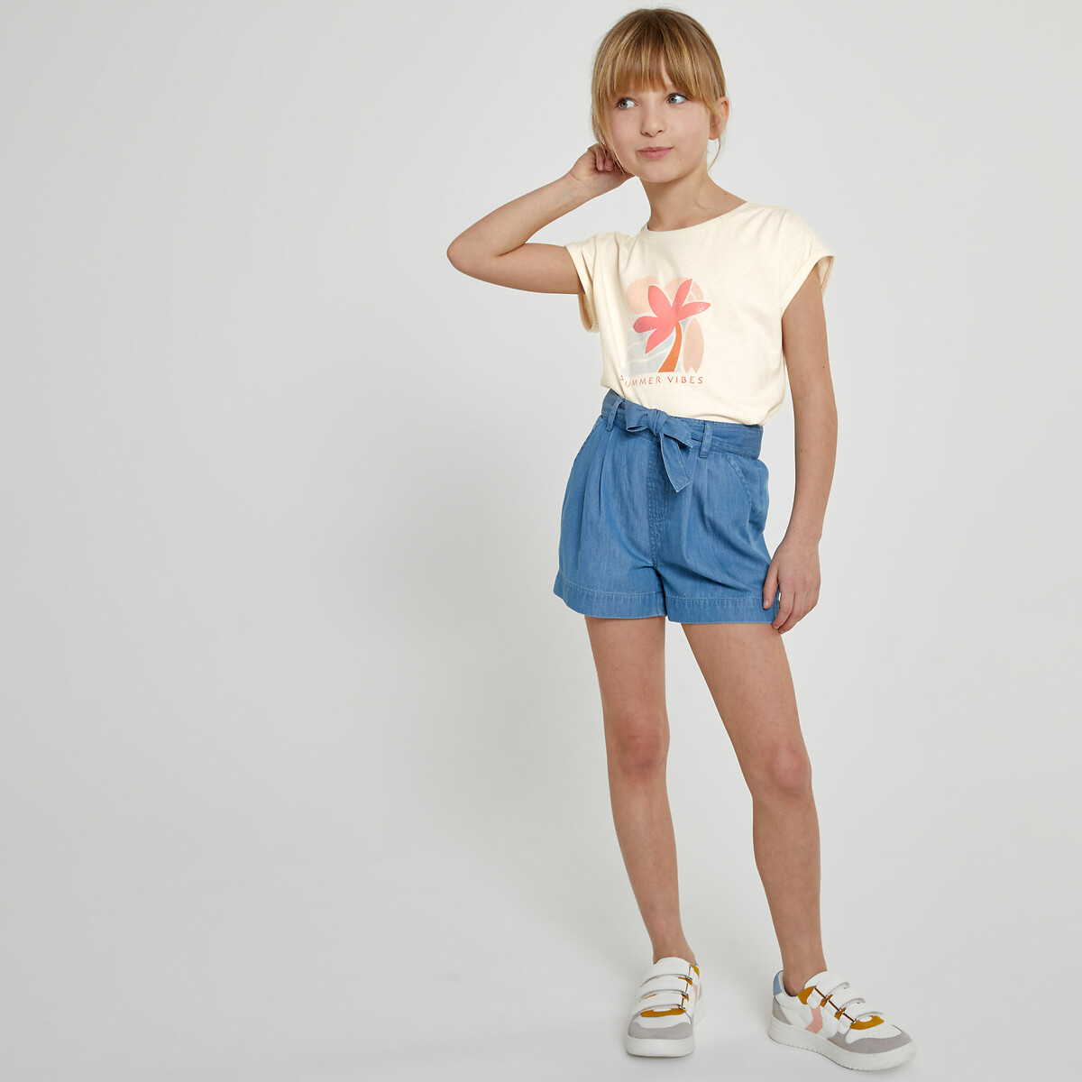 COLEÇÕES LA REDOUTE<br>Calção jeans Lichte