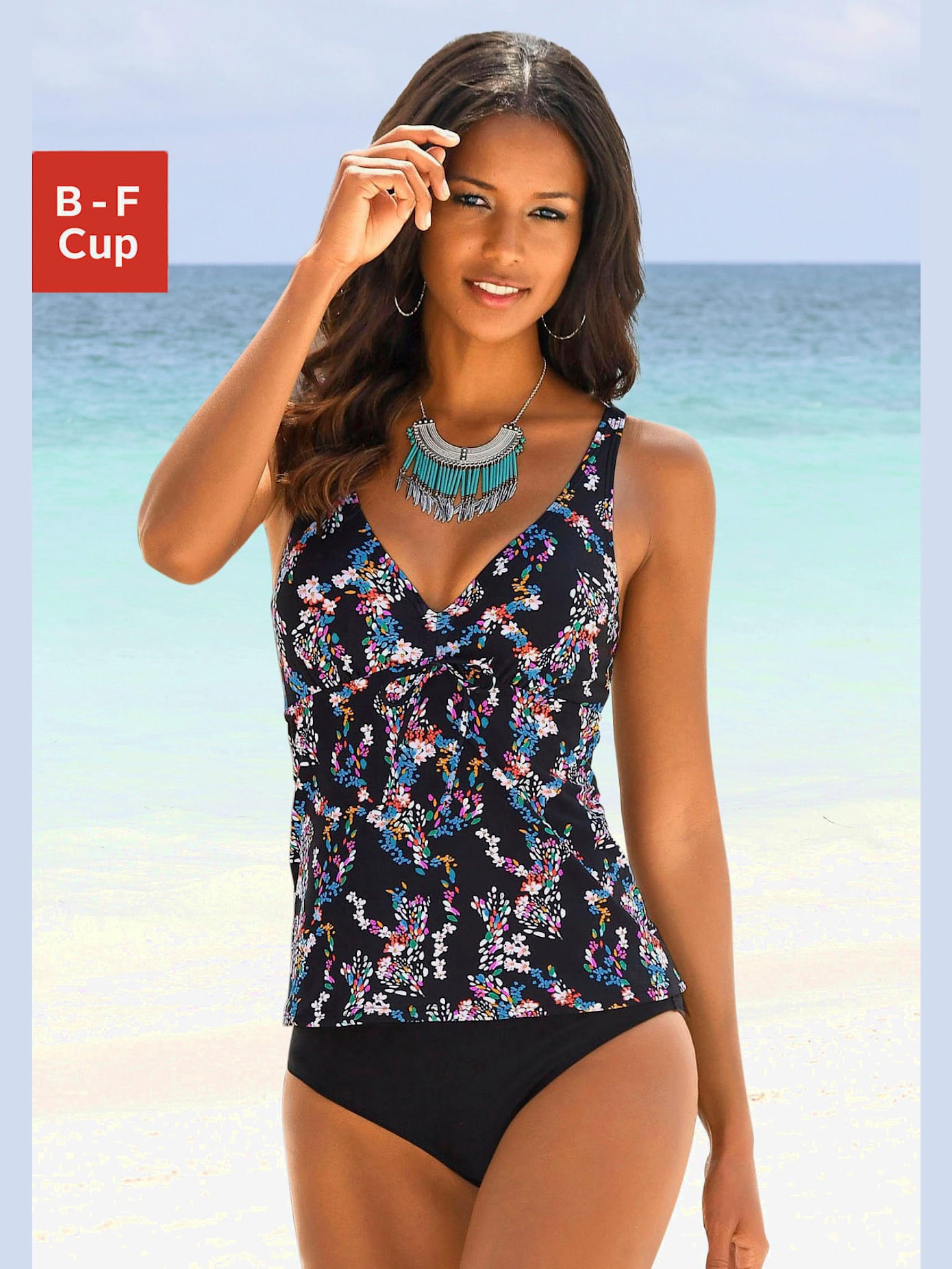 Tankini à armatures bretelles réglables