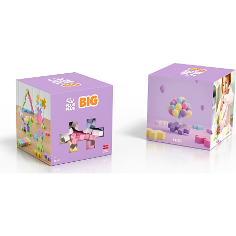 Plus-plus big pastel mix 100 stk.
