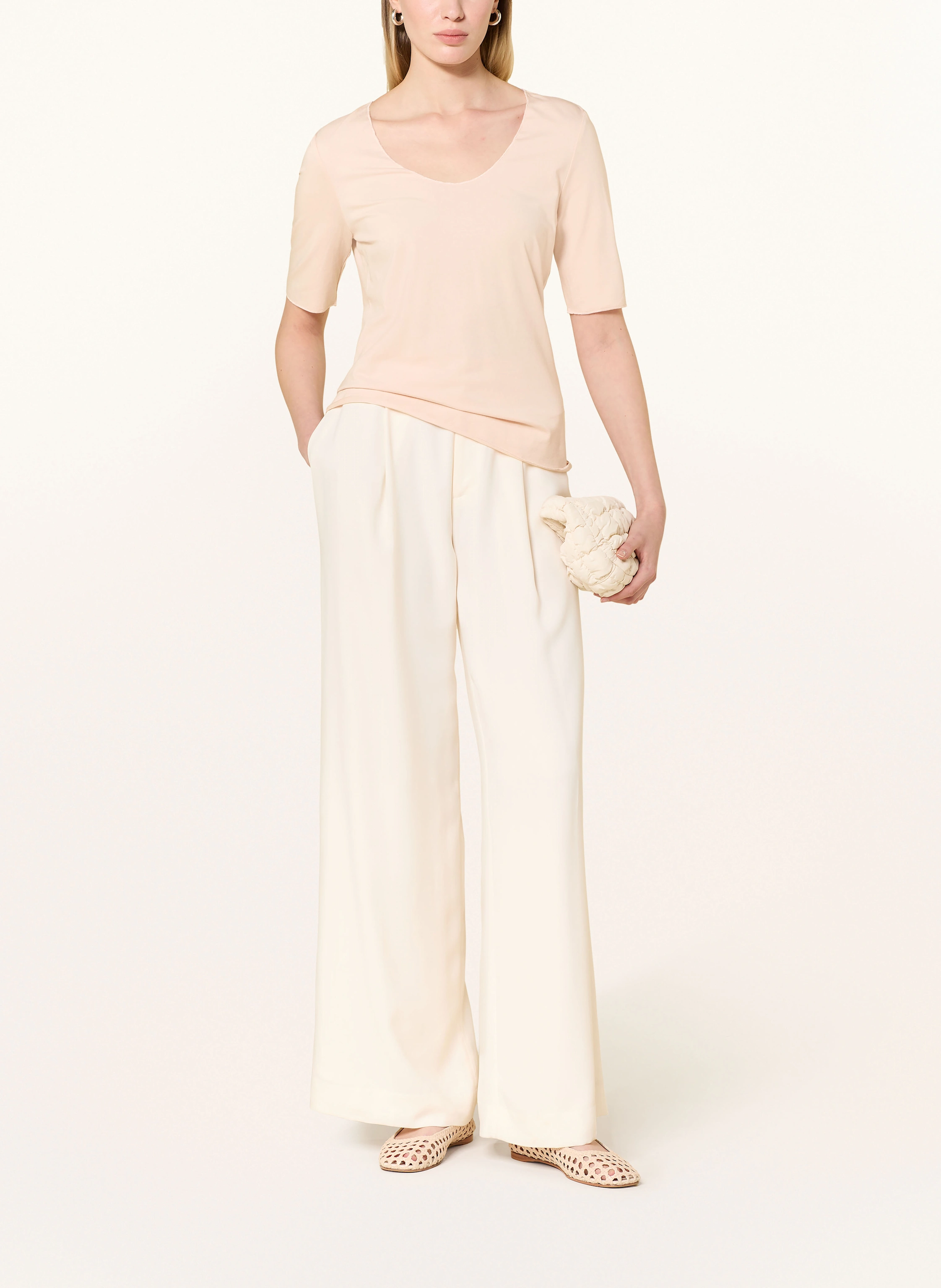 oui T-Shirt mit 3/4-Arm
