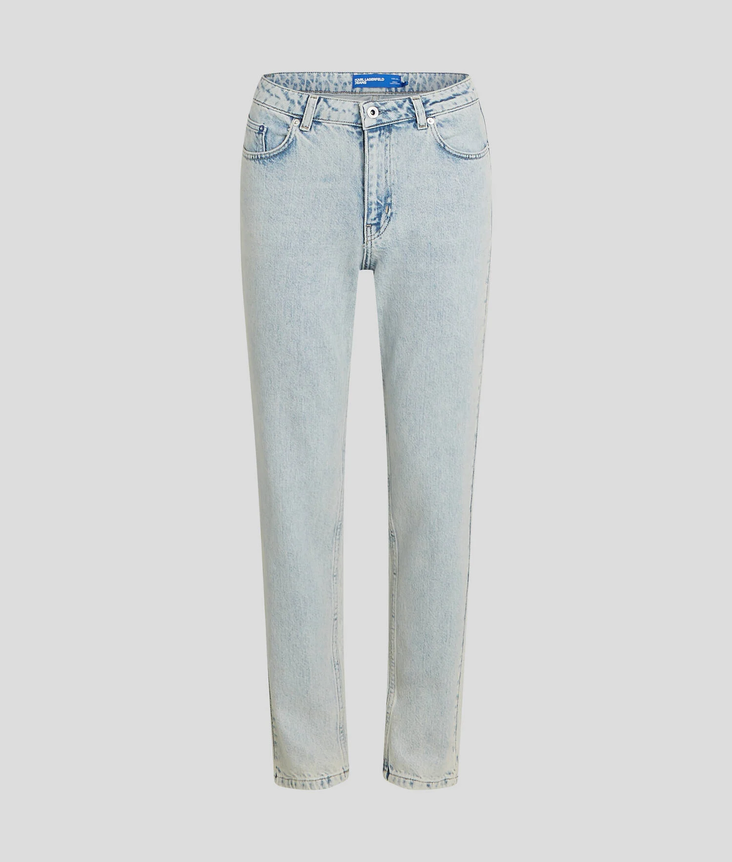 JEAN MOM - Bleu Clair