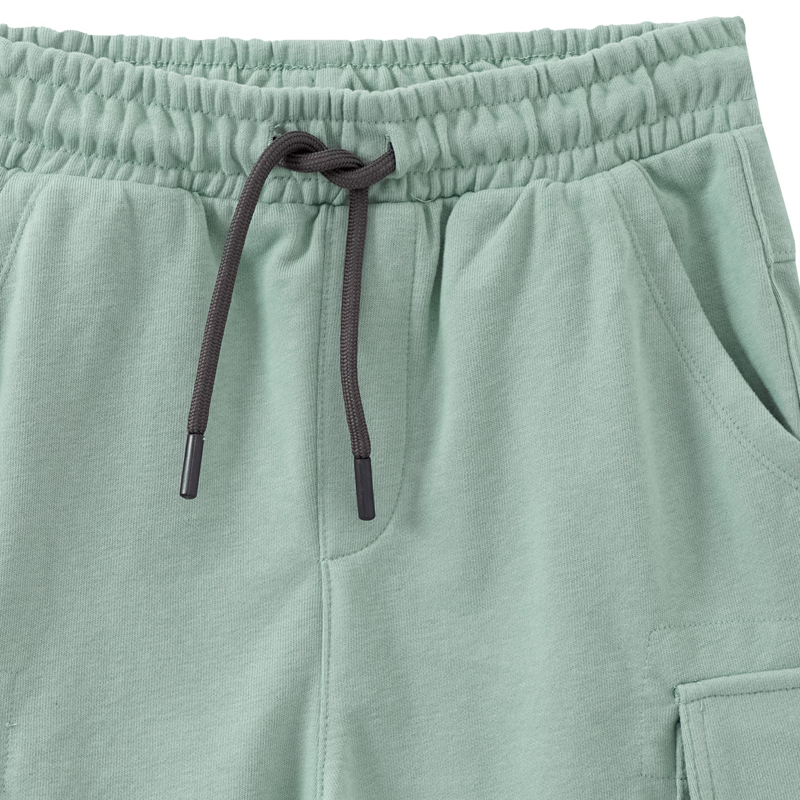 Yigga Jungen Joggingshorts mit Cargotaschen salbei