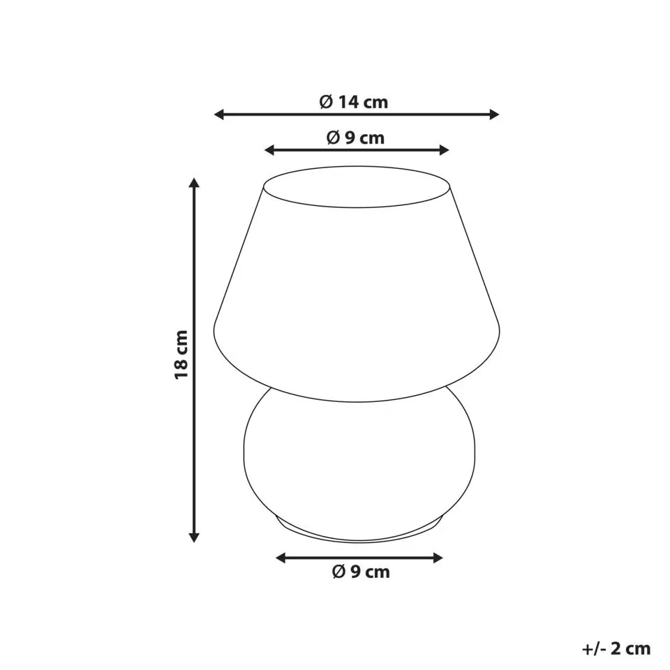 LOBO - Tafellamp - Wit - Glas