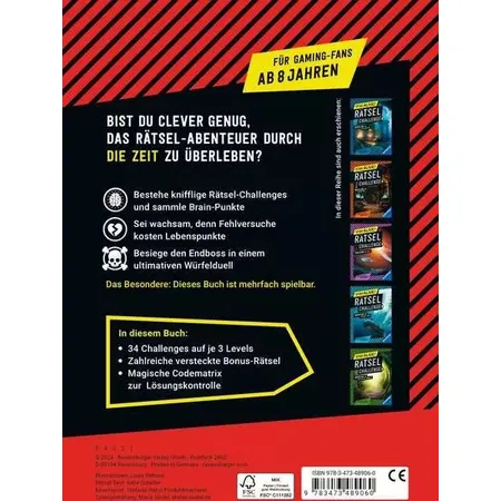 Ravensburger Stay alive! Rätsel-Challenge: Überlebe die Zeitreise