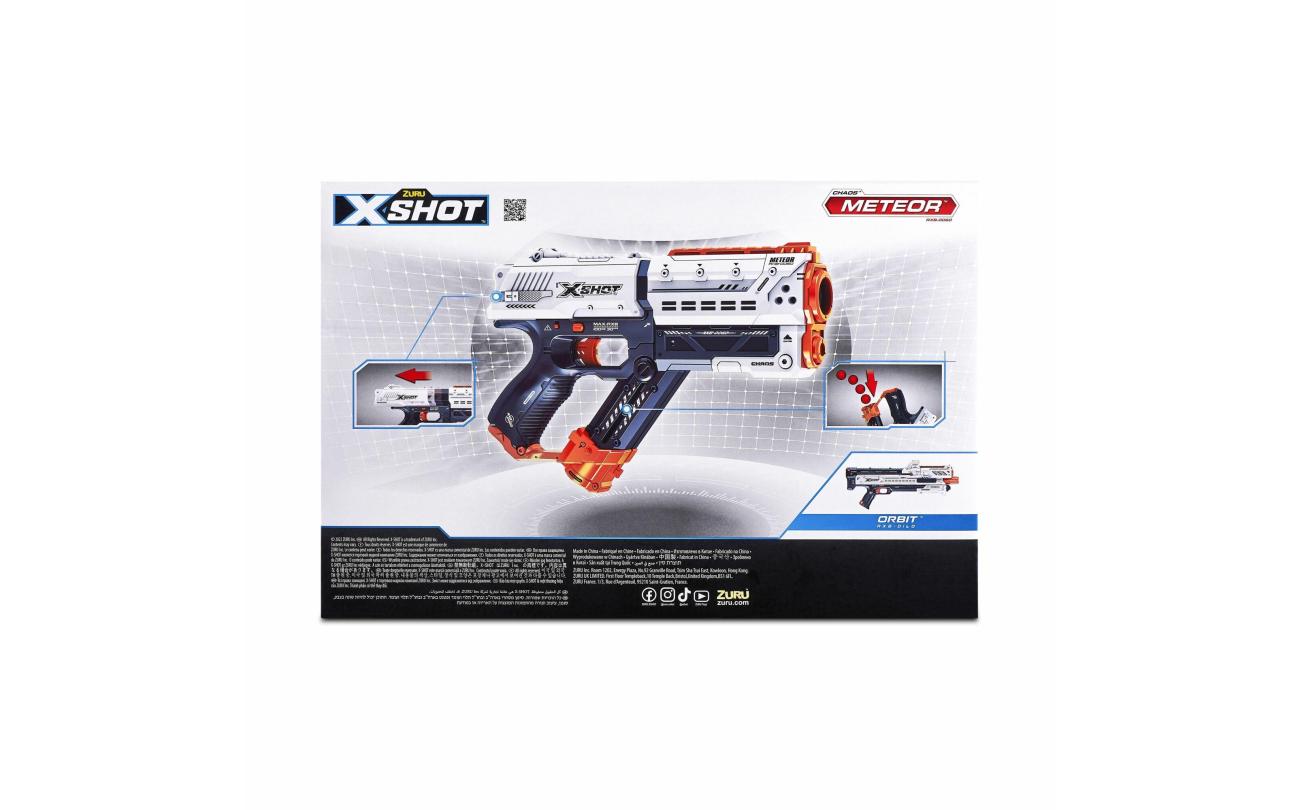 X-shot Chaos Meteor RXB-0060 met 12 dartballs