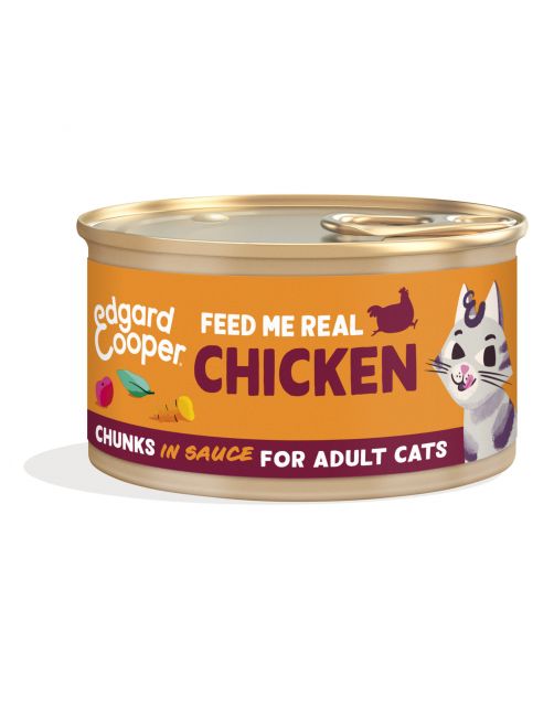 Edgard&Cooper Adult Chunks 85 g - Kattenvoer
