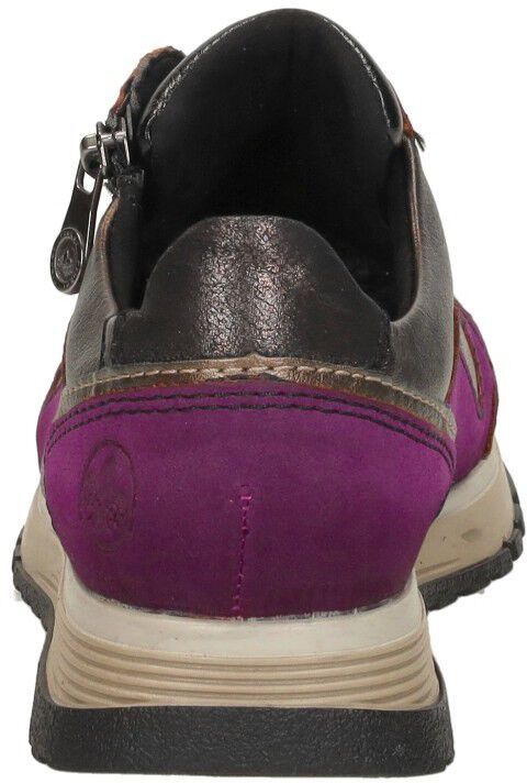 Rieker Sneakers Laag fuchsia