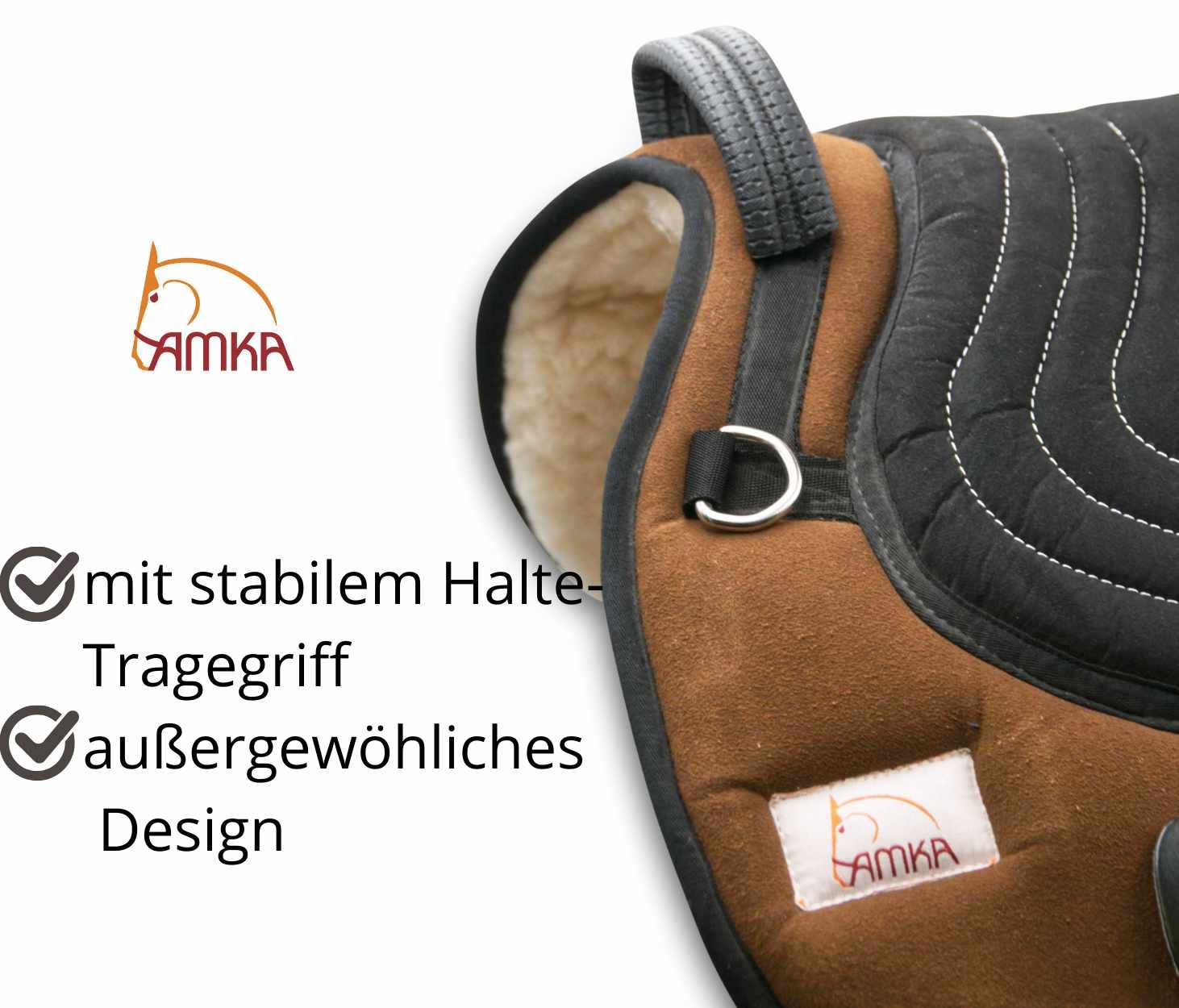 AMKA Soft Seat Bareback Pad