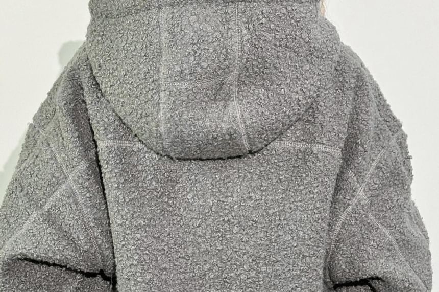 Trovelst - Color Block Panel Fleece Baseballpet