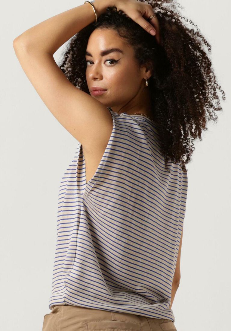BY-BAR kobalt by-bar t-shirt diede small stripe top