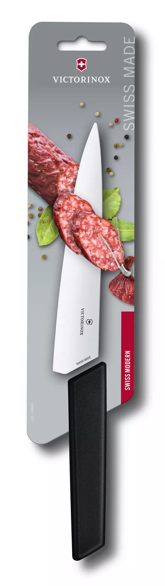 Swiss Modern Tranchiermesser-schwarz