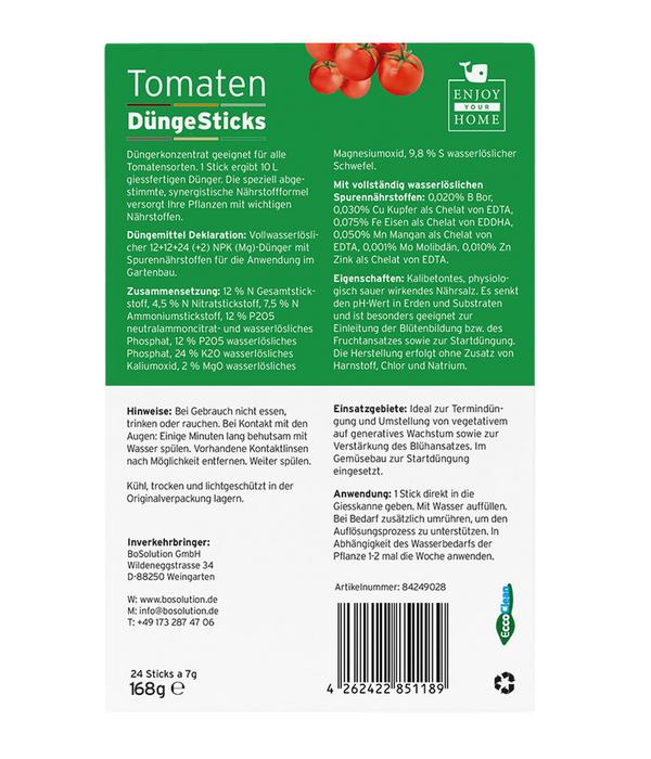 Enjoy Your Home Tomaten DüngeSticks, 24 Stk.