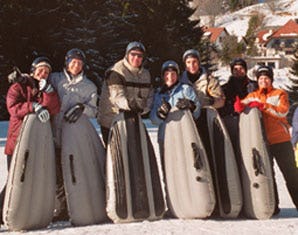 Airboarding-Kurs in Feldberg als Geschenk