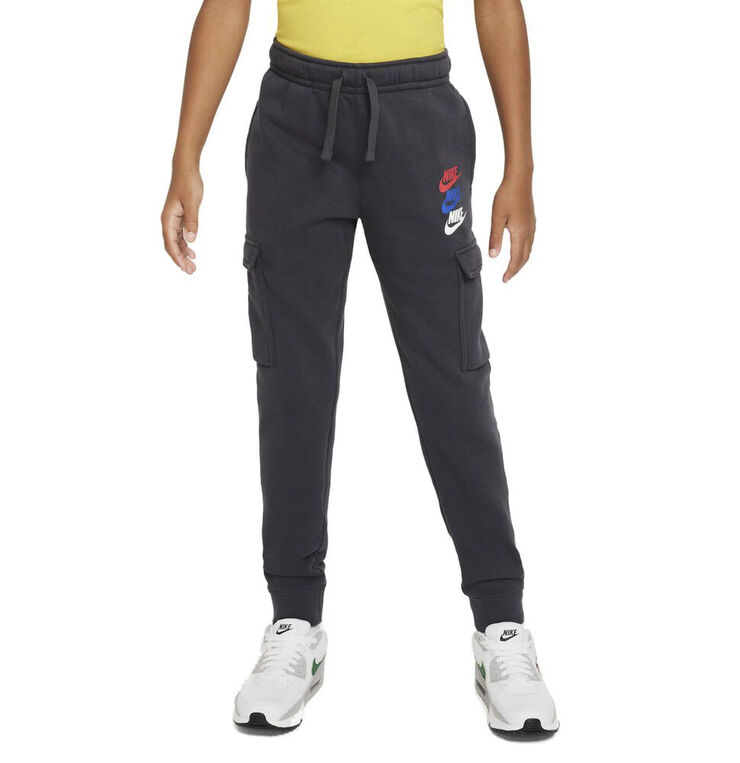 Nike Sportswear Standard Issue Fleece Cargo Bukser Grå