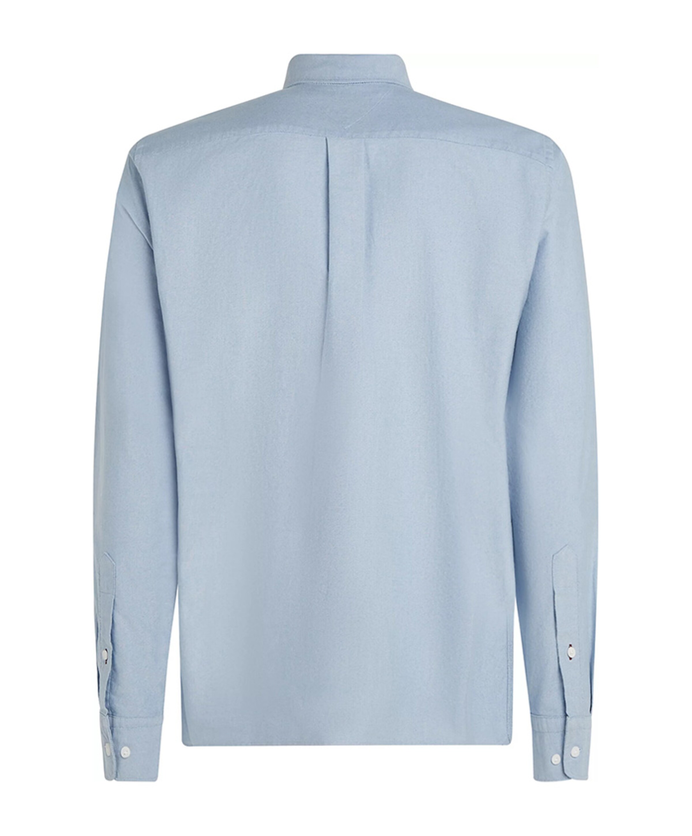 Tommy Hilfiger Heren overhemd lange mouw blauw