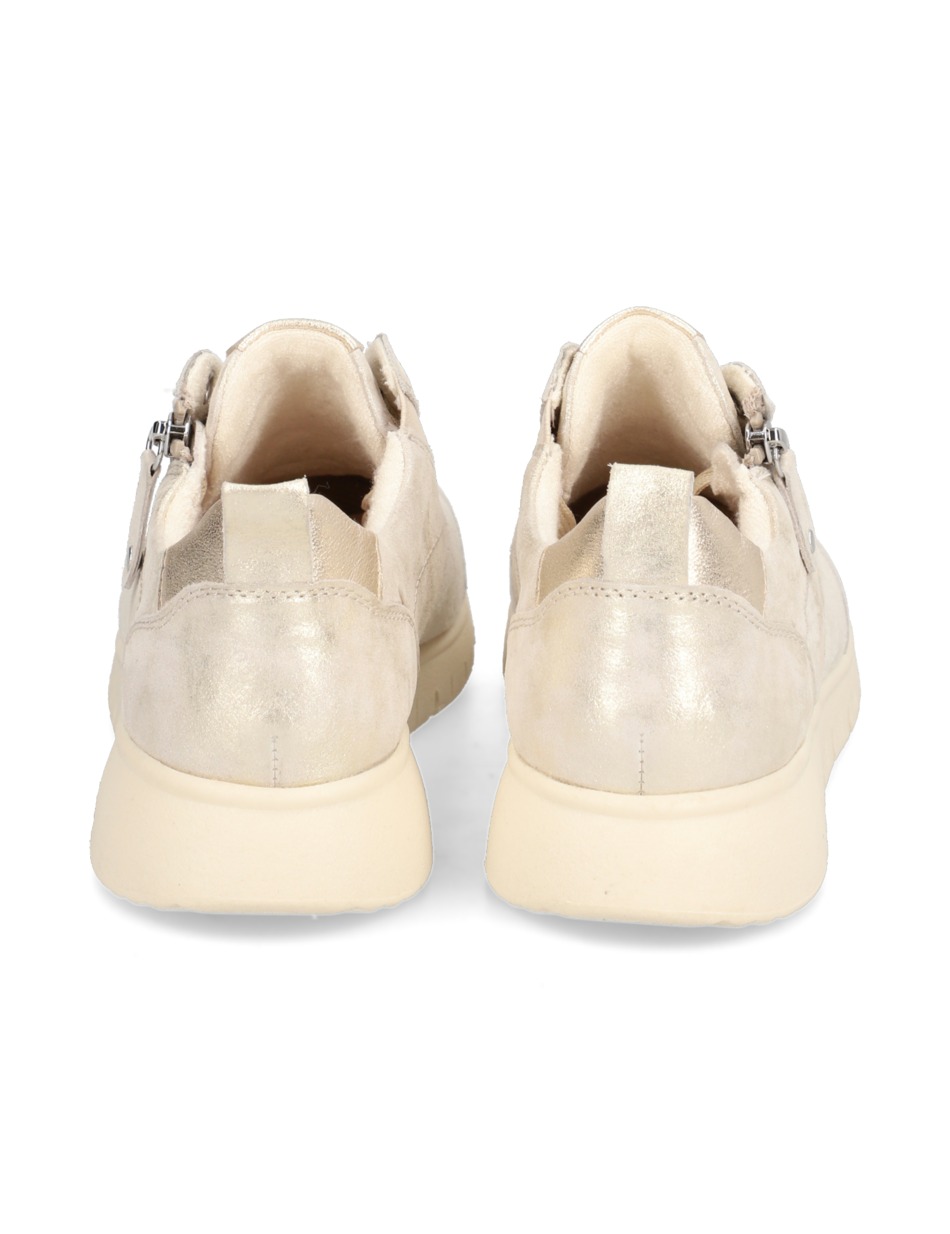 Lederkombination Sneaker