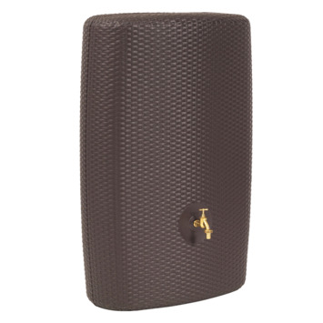 Garantia Regenton Sunda wicker bruin kunststof 300 L