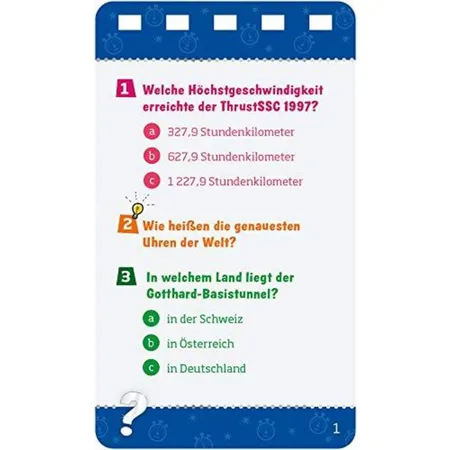 Tessloff Quizblock Was ist was - Rekorde der Technik