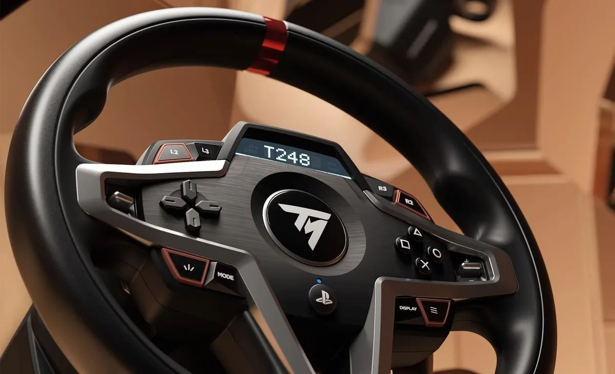 Ensemble Volant-Pedalier Thrustmaster T248 pour PC, PS4 et PS5 Volants gaming