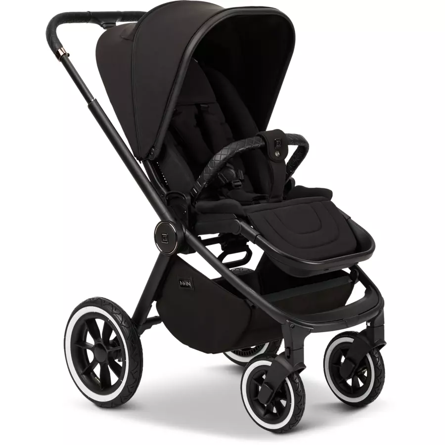 MOON Kombikinderwagen Resea Edition+ blackblack matt