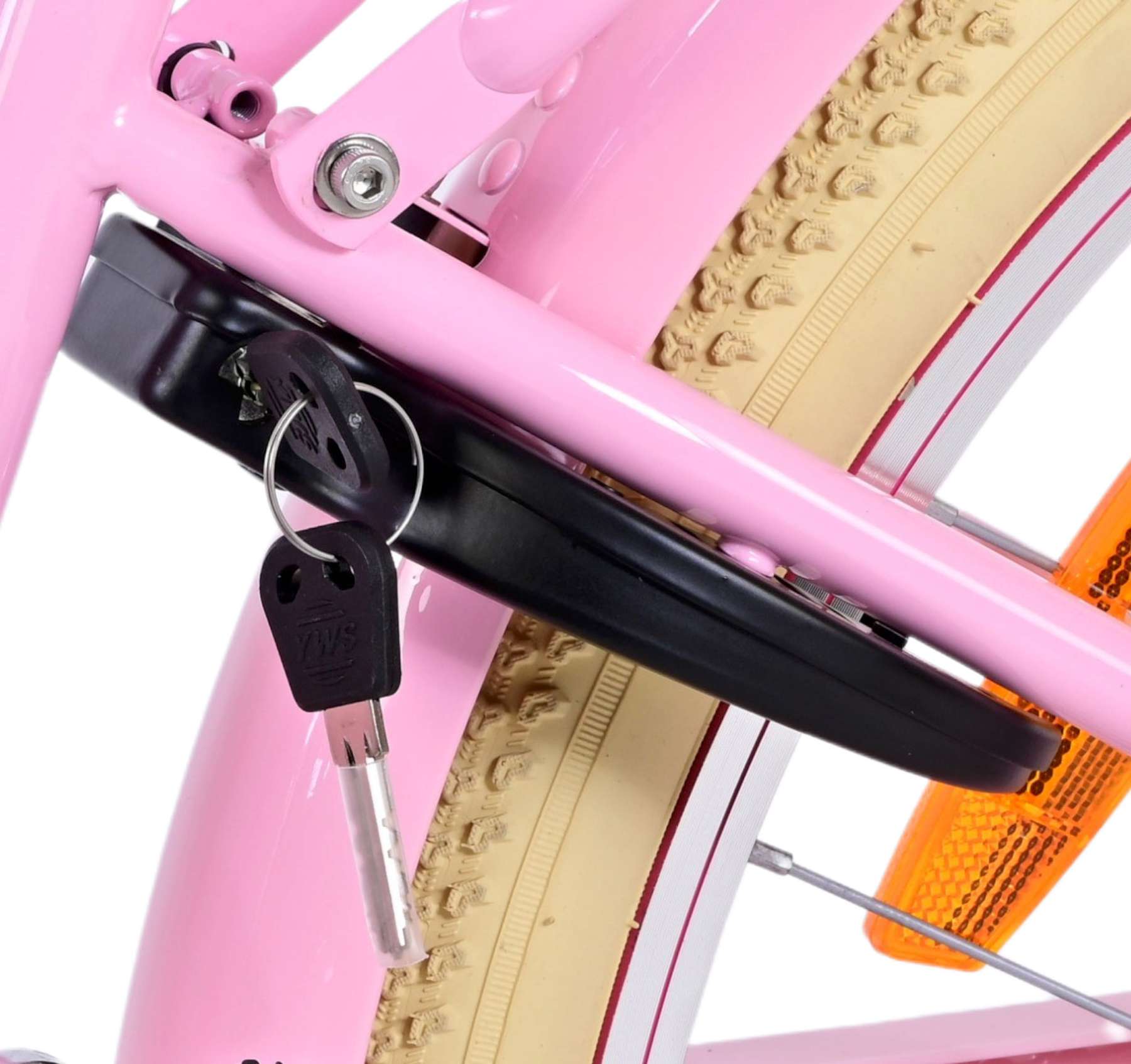 TPFSports Excellent Kinderfahrrad - Mädchen - 24 Zoll - 3 Gänge - Rücktritt + Handbremse - Schwarz