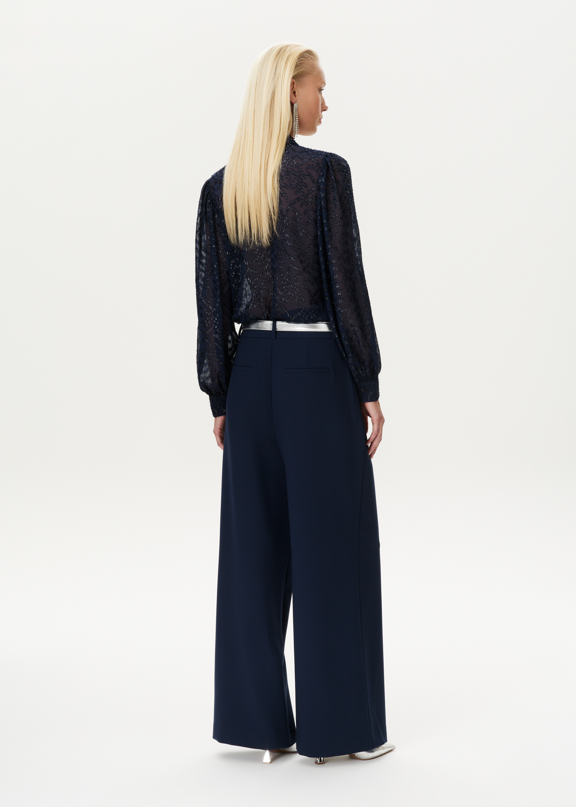 Glitter Plumetis Blouse
