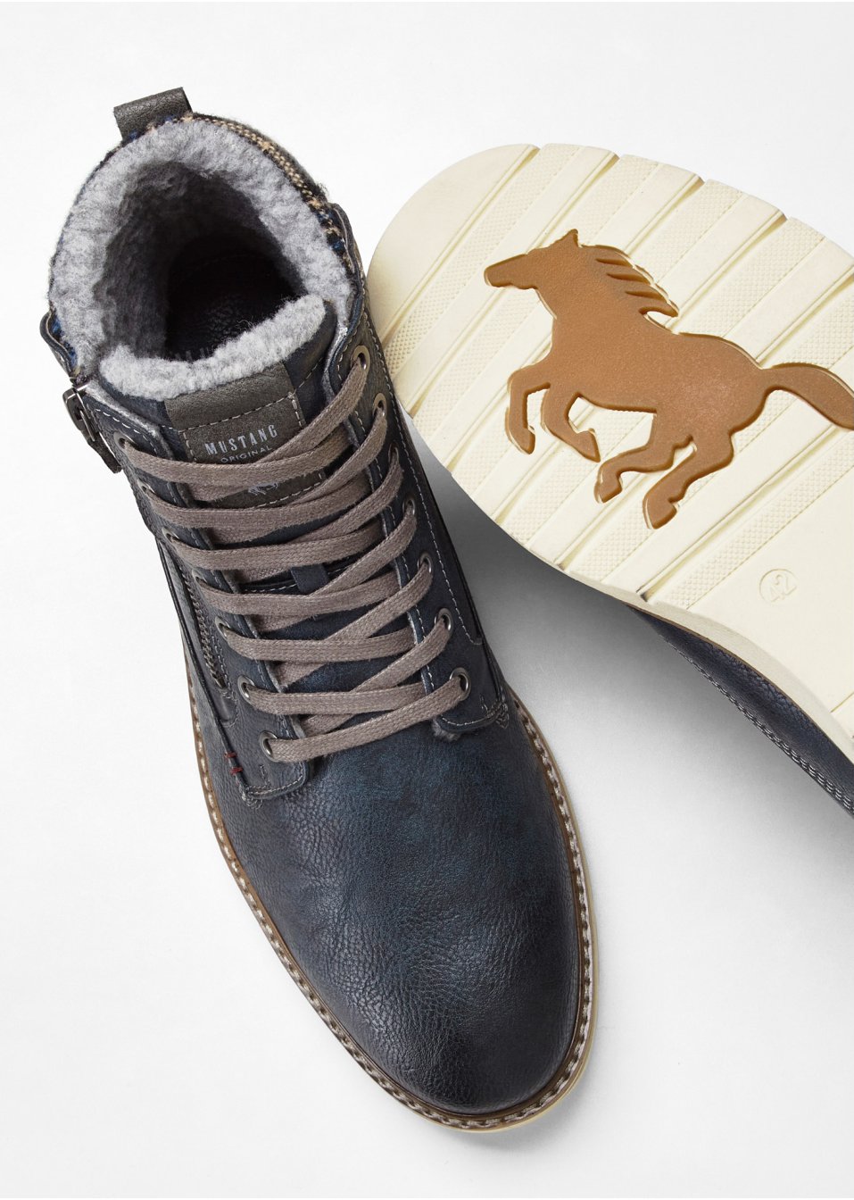 Boots lacées Mustang