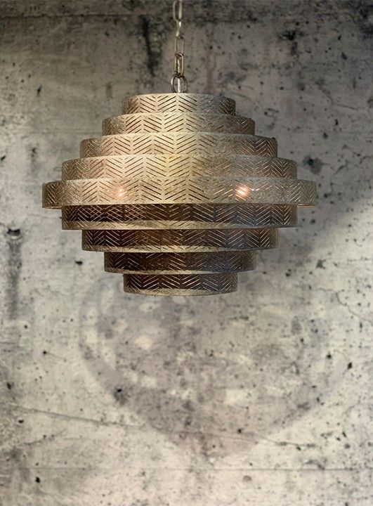 Hanglamp LB031-4+1zlv Vegas  | Leclercq & Bouwman⌀55  x H37 cm